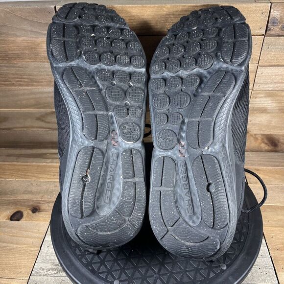Under Armour Mens Sz 13 Charged Assert 9 Black Lace Up Running Shoes Sneaker - Picture 10 of 10